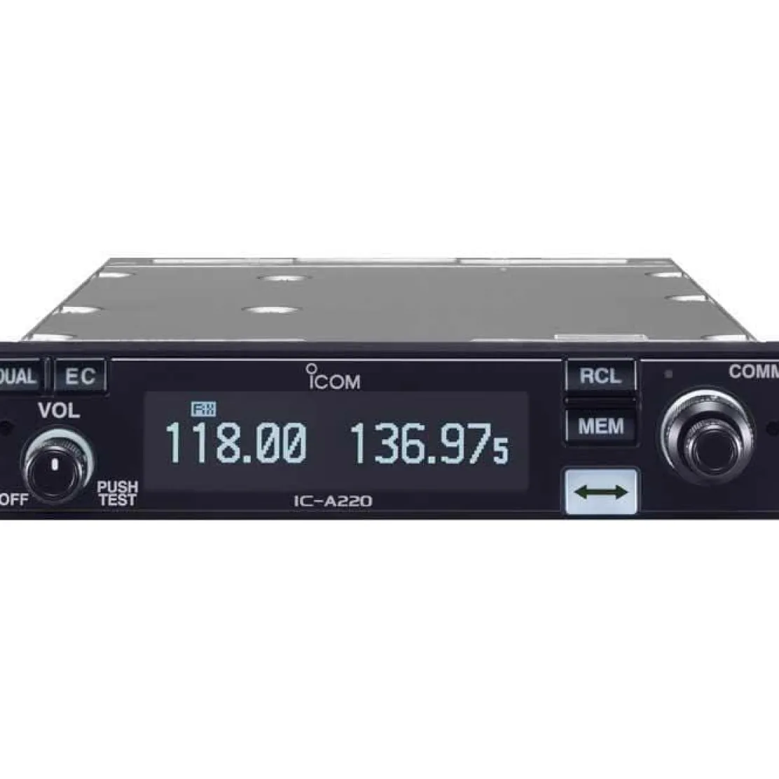 Icom IC-A220 VHF Panel Mount VHF Air Band Transceiver with OLED Display