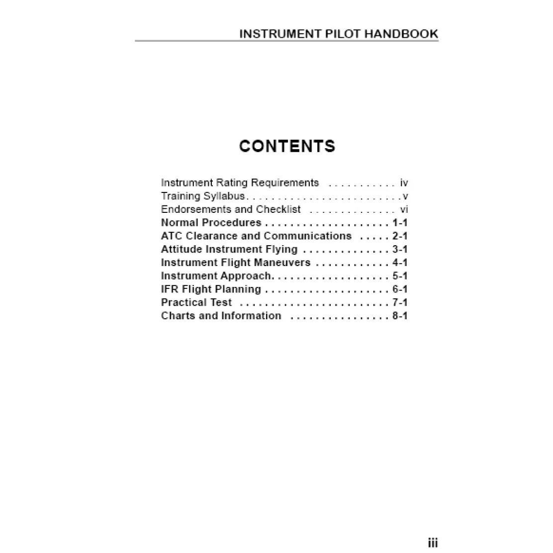 Instrument Pilot Handbook: IFR Training & Flight Maneuvers by Art Parma