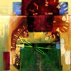 Instruments 2 - Compass and Rate of Climb Indicator Frank Martin Aviation Art Print