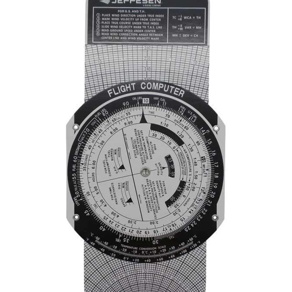 Jeppesen E6B Student Pilot Flight Computer (CSG)