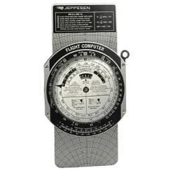 Jeppesen Metal E6-B Flight Computer: Durable Pilot Calculator (CSG)