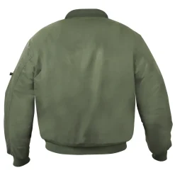 Kids Bomber Flight Jacket With Patches