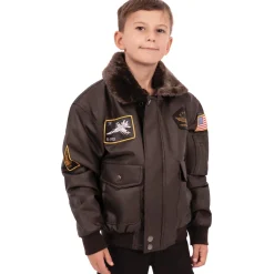 Kids WWII Aviator Flight Jacket