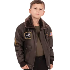 Kids WWII Aviator Flight Jacket