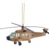 Kurt Adler Marine Corps Helicopter Ornament with Rotating Blades