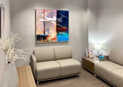 Learjets Frank Martin Aviation Art Print