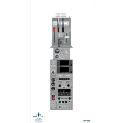Learjet 18" x 36" Cockpit Posters for Pilot Training