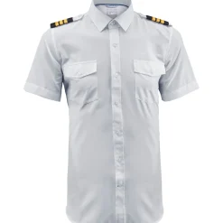 Lift Aviation Flextech Professional Pilot Short Sleeve Shirt (With Eyelets)