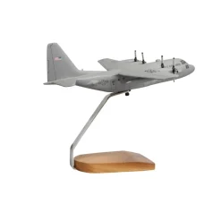 Lockheed C-130H Hercules (Grey) Large Mahogany Model