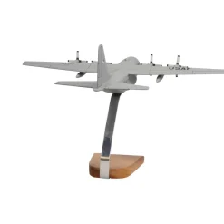 Lockheed C-130H Hercules (Grey) Large Mahogany Model