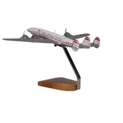 Lockheed L-1649 Starliner TWA (Trans World Airlines) Large Mahogany Model