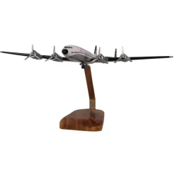 Lockheed L-1649 Starliner TWA (Trans World Airlines) Large Mahogany Model