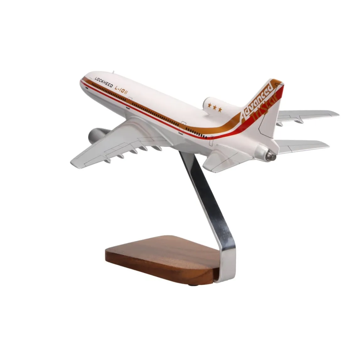 Lockheed L-1011 TriStar Large Mahogany Commercial Model