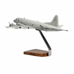 Lockheed Martin P-3 Orion Clear Canopy Large Mahogany Model