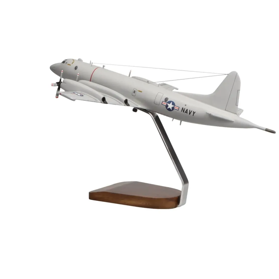 Lockheed Martin P-3 Orion Navy Large Mahogany Model