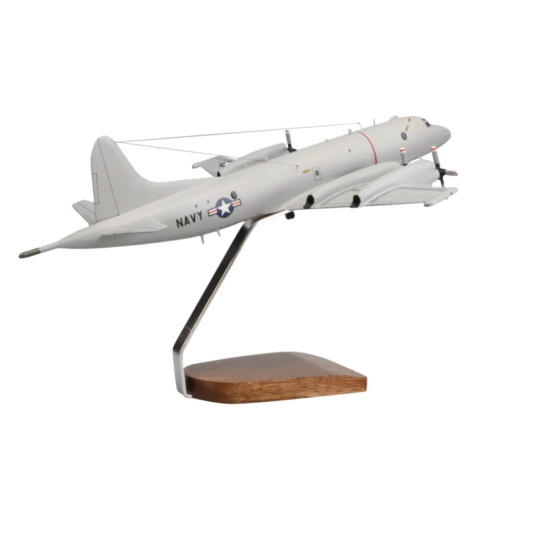 Lockheed Martin P-3 Orion Navy Large Mahogany Model