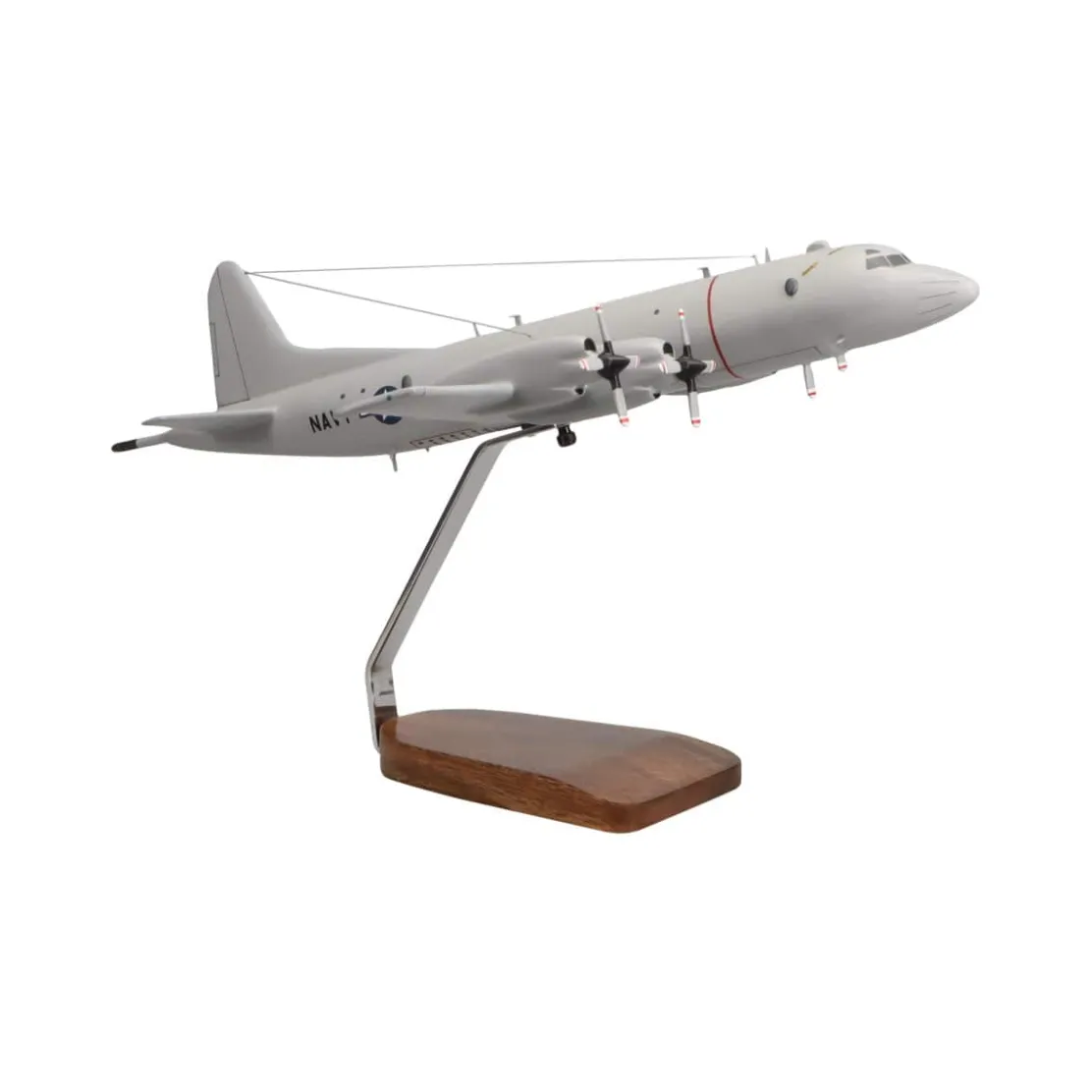 Lockheed Martin P-3 Orion Navy Large Mahogany Model