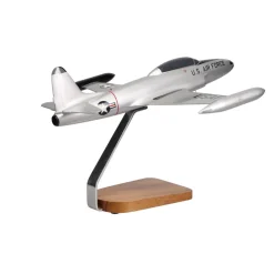 Lockheed T-33 Shooting Star Large Mahogany Model