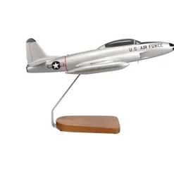 Lockheed T-33 Shooting Star Large Mahogany Model