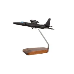 Lockheed U-2R Dragon Lady Large Mahogany Model
