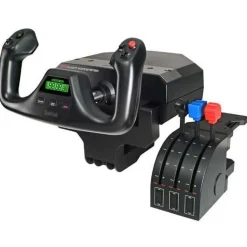 Logitech G Saitek Pro Saitek Flight Yoke & Throttle Quadrant System (PC)