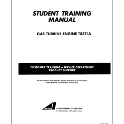 Lycoming T5311A Gas Turbine Engine Student Training Manual (690101)