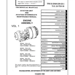 Lycoming T53-L-11C, -11D, -13B, T53L-703 Intermediate Maintenance Manual (55-2840-229-23-1)