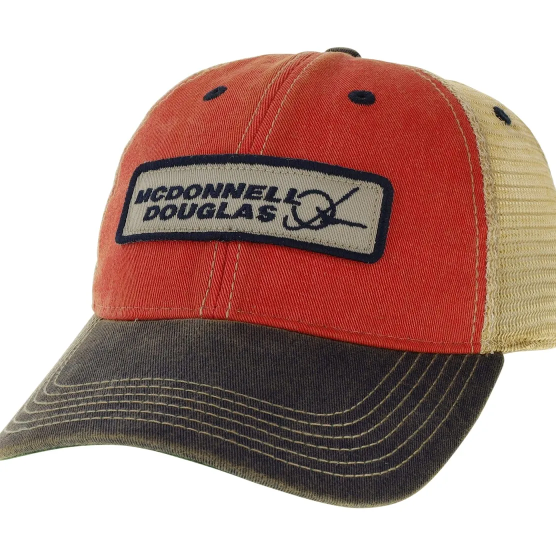 McDonnell Douglas Patch Vintage Aviation Cap by Aeroplane Apparel Co.