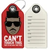 MC Hammer Pop Culture "Can't Touch This" Funny Luggage Tag