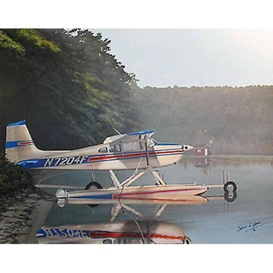 Misty Morning Lyons Studios Limited Edition Aviation Print