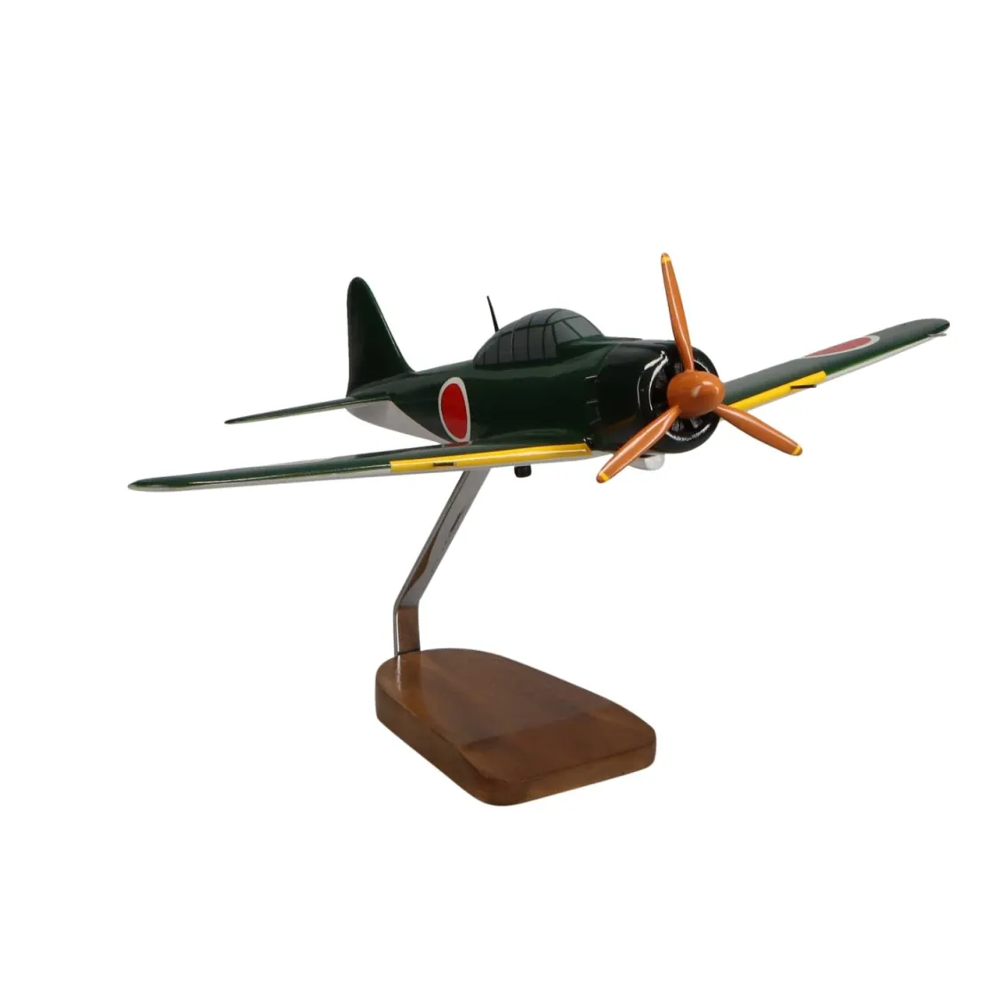 Mitsubishi A6M5 Reisen (Zero Fighter) Model 52 ZEKE Large Mahogany Model