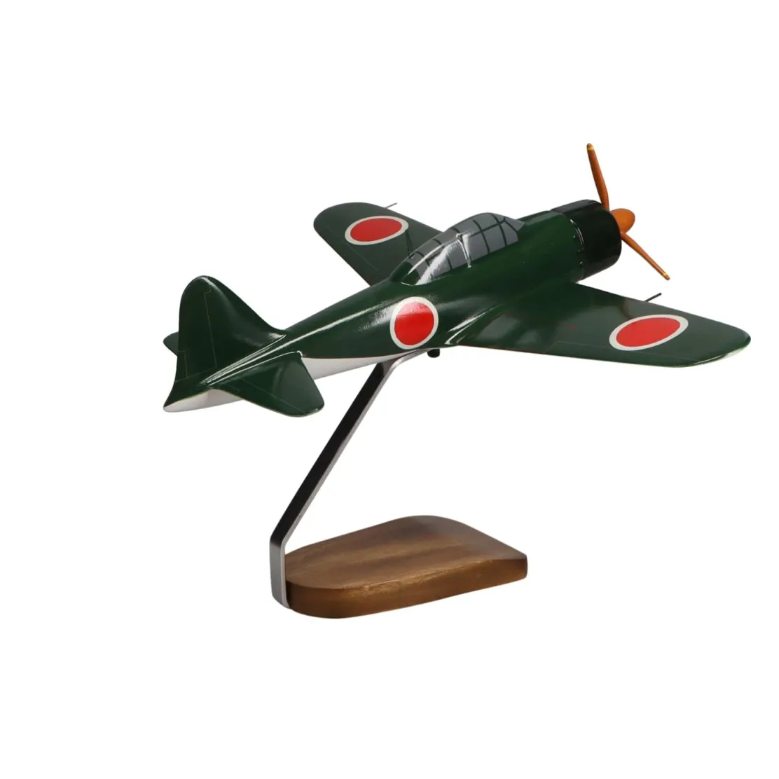 Mitsubishi A6M5 Reisen (Zero Fighter) Model 52 ZEKE Large Mahogany Model