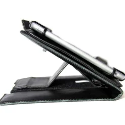 MyGoFlight Premium Leather iPad Rotating Folio Kneeboard for Pilots