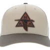 North American Aviation Logo Richardson 112 Heritage Trucker Hat - Walnut