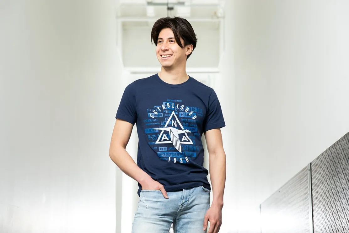 North American Aviation (NAA) Logo T-Shirt by Aeroplane Apparel Co.