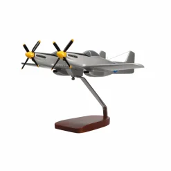North American Aviation P-82 Twin Mustang Large Mahogany Model