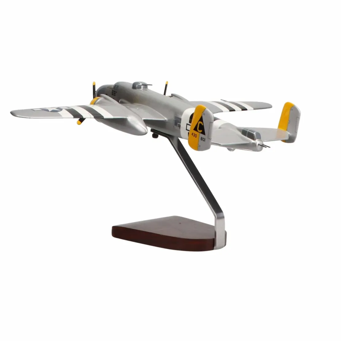 North American B-25J Mitchell "Executive Sweet" Large Mahogany Model