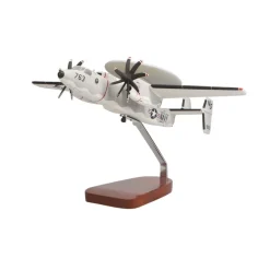 Northrop Grumman E-2C Hawkeye Large Mahogany Model