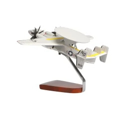 Northrop Grumman E-2C Hawkeye Large Mahogany Model