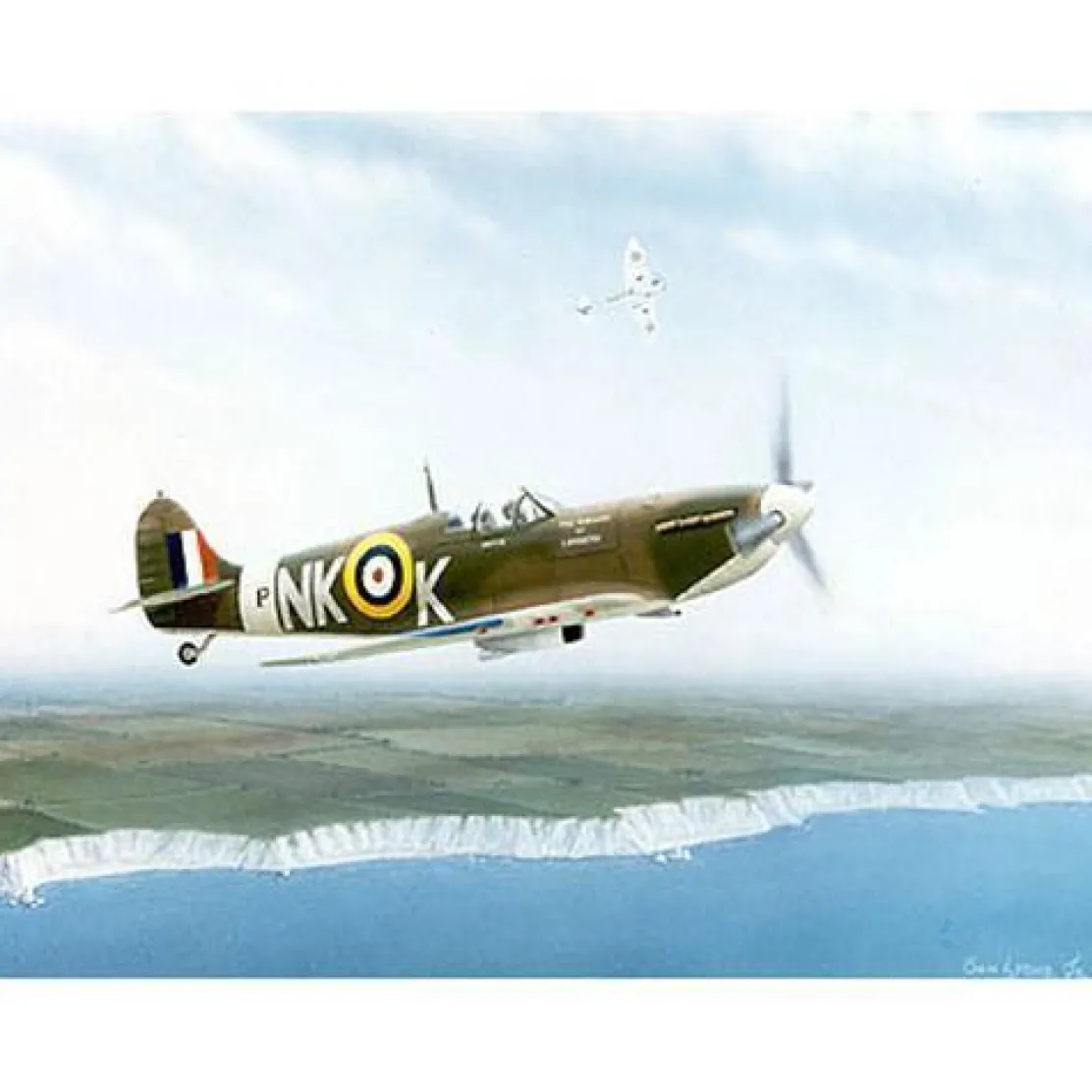 On Patrol Lyons Studios Limited Edition Aviation Print