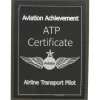Personalized ATP Certificate Achievement Plaque