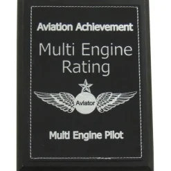Personalized Multi Engine Rating Achievement Plaque