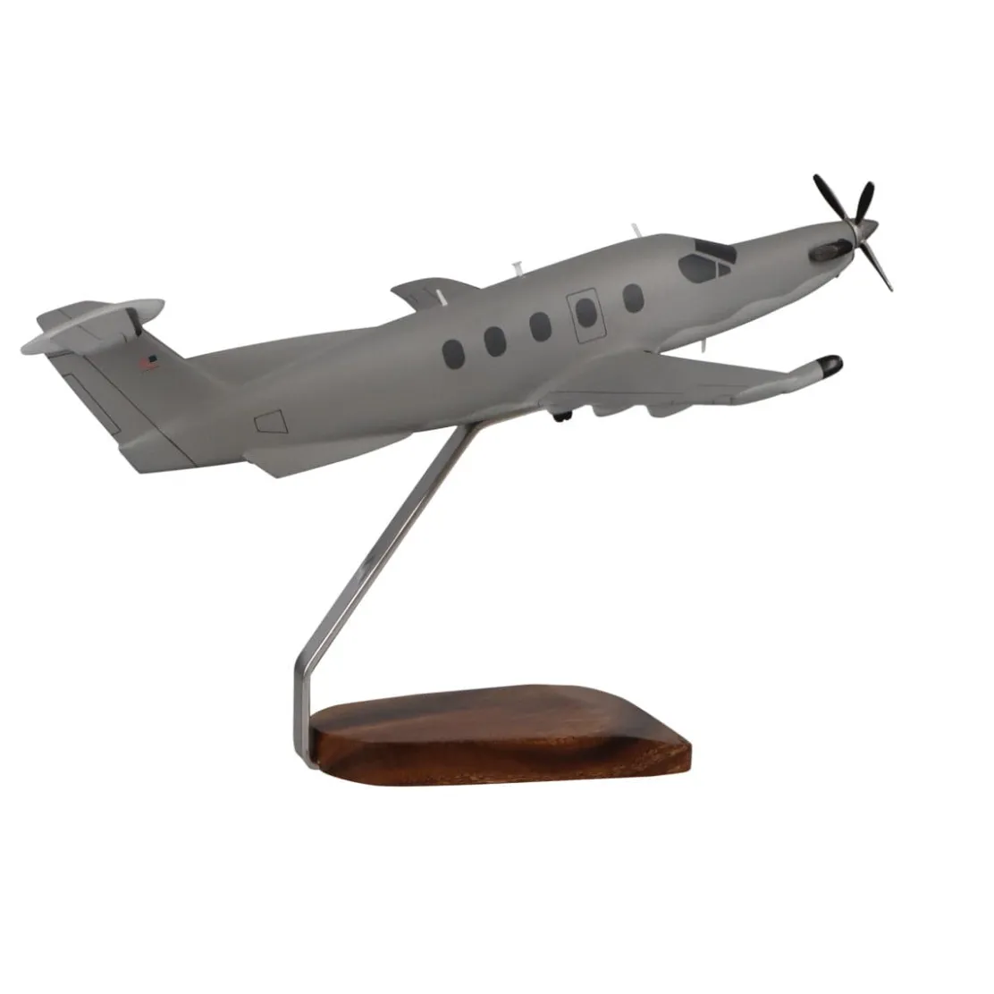 Pilatus PC-12 U-28A Military Large Mahogany Model