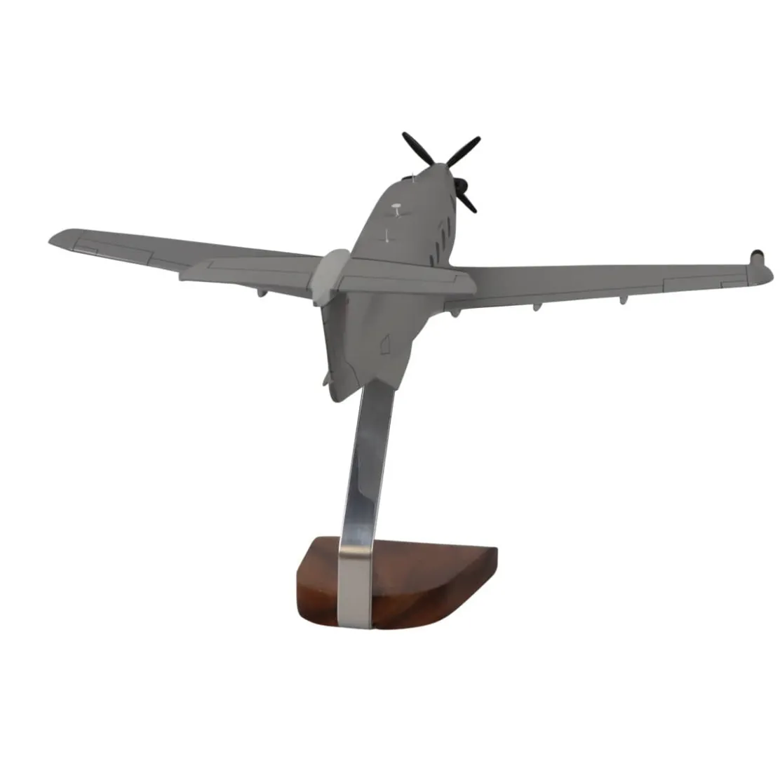 Pilatus PC-12 U-28A Military Large Mahogany Model