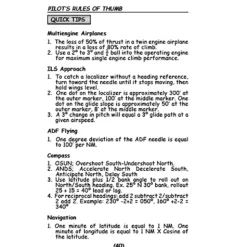 Pilot's Rules of Thumb: Aviation Math, Handy Formulas & Quick Flying Tips by Art Parma