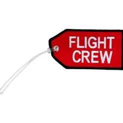 Pilot Toys Durable Embroidered Flight Crew Bag Tag