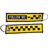 Pilot Toys 5" Follow Me Aviation Keychain Embroidered