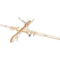 Pilot Toys Premium Military Drone 3D Puzzle: STEM Aviation Adventure