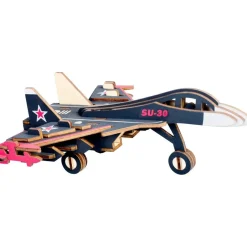 Pilot Toys Premium Sukhoi Su-30 3D Puzzle: STEM Aviation Adventure