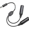 Pilot USA GA to Helicopter Aviation Headset Converter Adapter